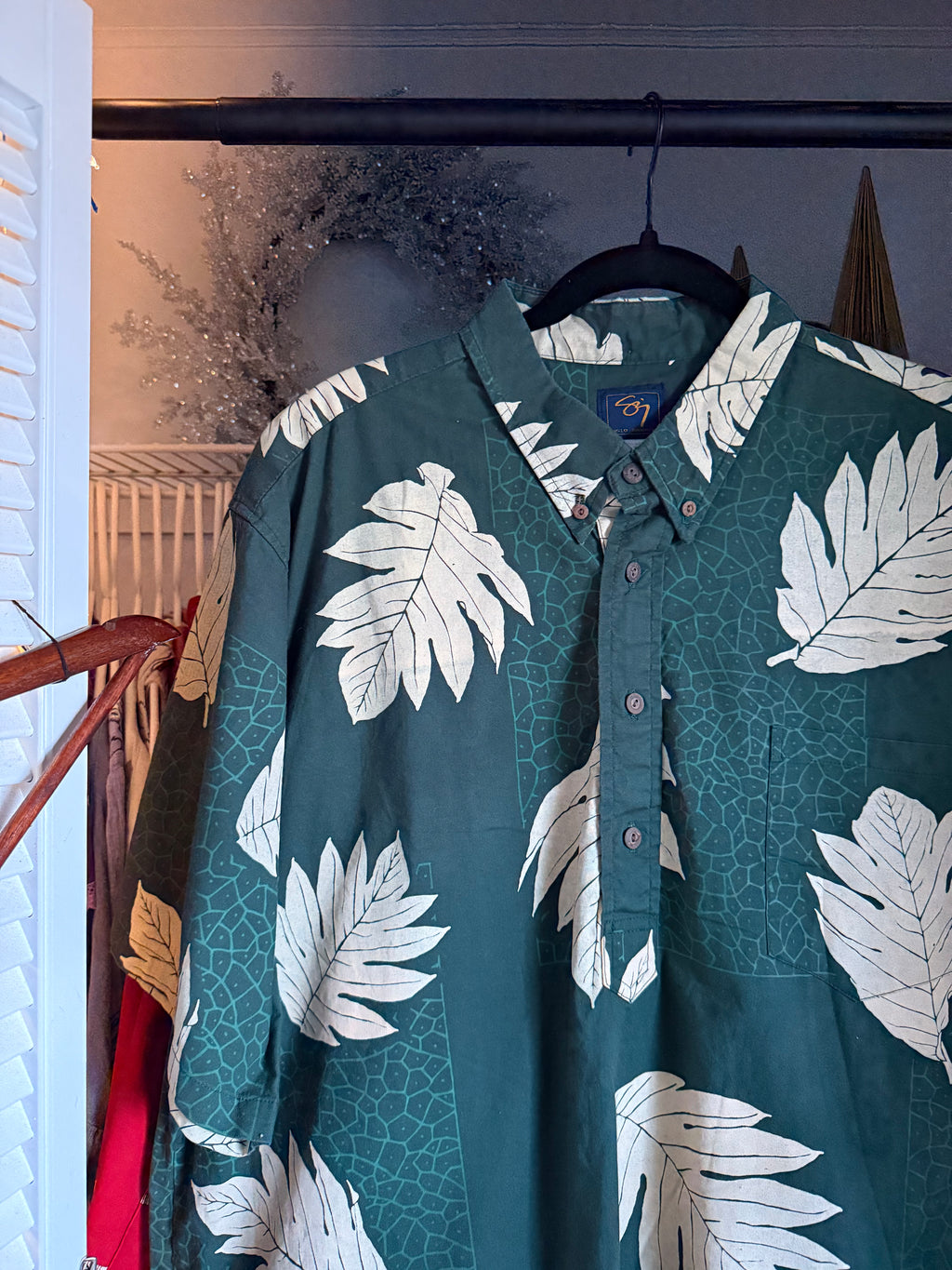 2XL Vintage Sig Zane Green Ulu Mens Pullover