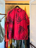 2XL Sig Zane 80's Red Lauae Mens Polo