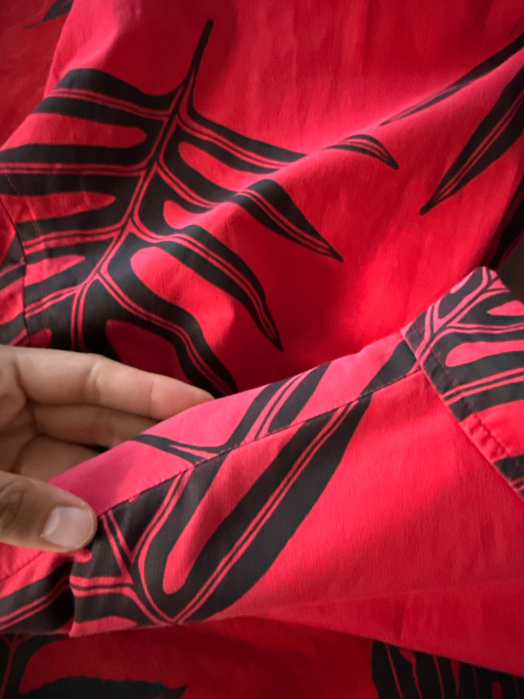 2XL Sig Zane 80's Red Lauae Mens Polo